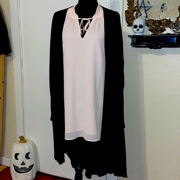 Long black cardigan - Picture 1 of 8